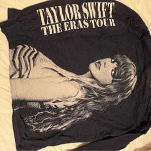 Taylor Swift The Eras Navy Women's Top